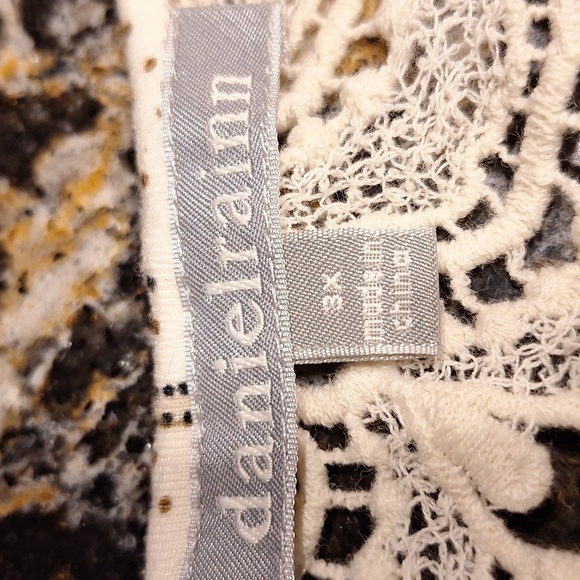 Womens Daniel Rainn casual stretch sleeveless plus size top 3X - Picture 3 of 4